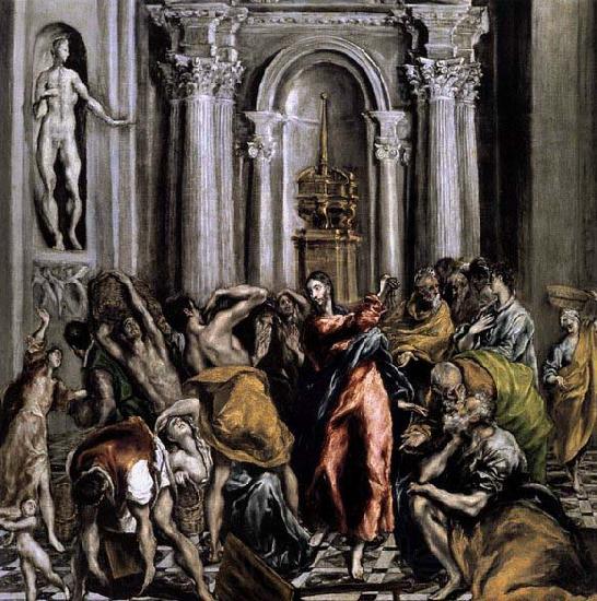 GRECO, El The Purification of the Temple after